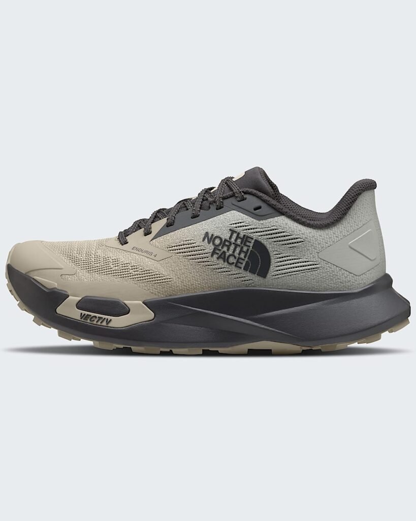 The North Face Men's VECTIV Enduris 4 Shoes - Anthracite Grey/Timeless Taupe Style NF0A8AEP