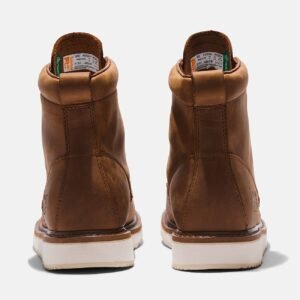 Timberland Men's Wedge 6 inch Work Boot Coconut Brown Style TB1A5SXH214 - Image 5