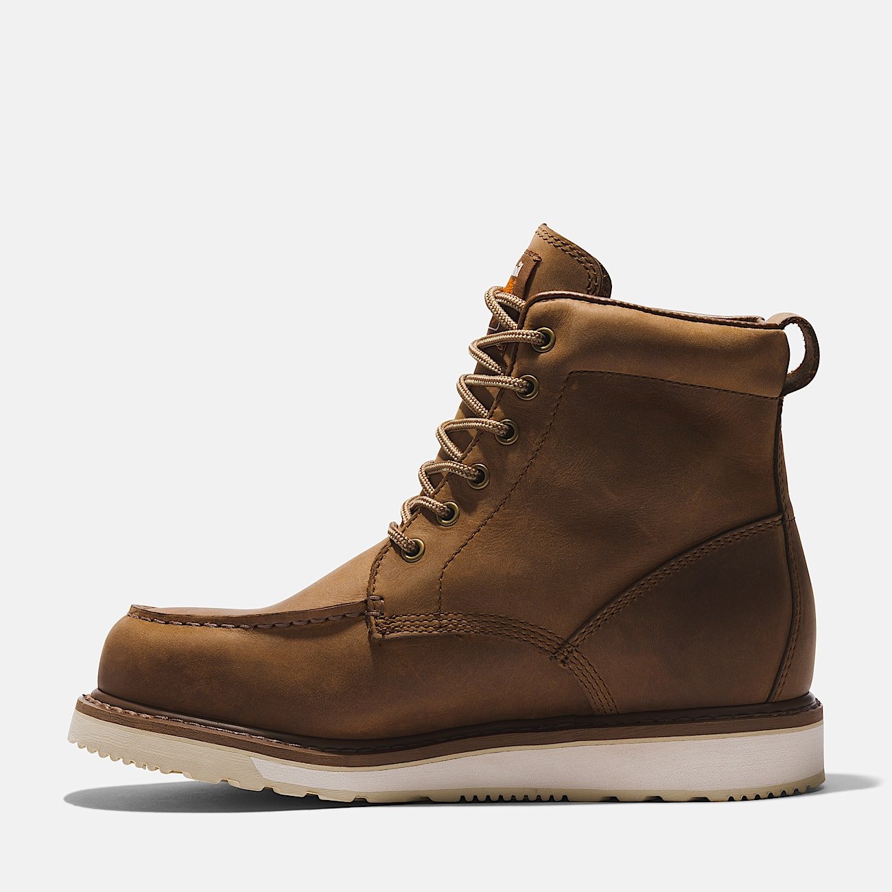 Timberland Men's Wedge 6 inch Work Boot Coconut Brown Style TB1A5SXH214 - Image 6