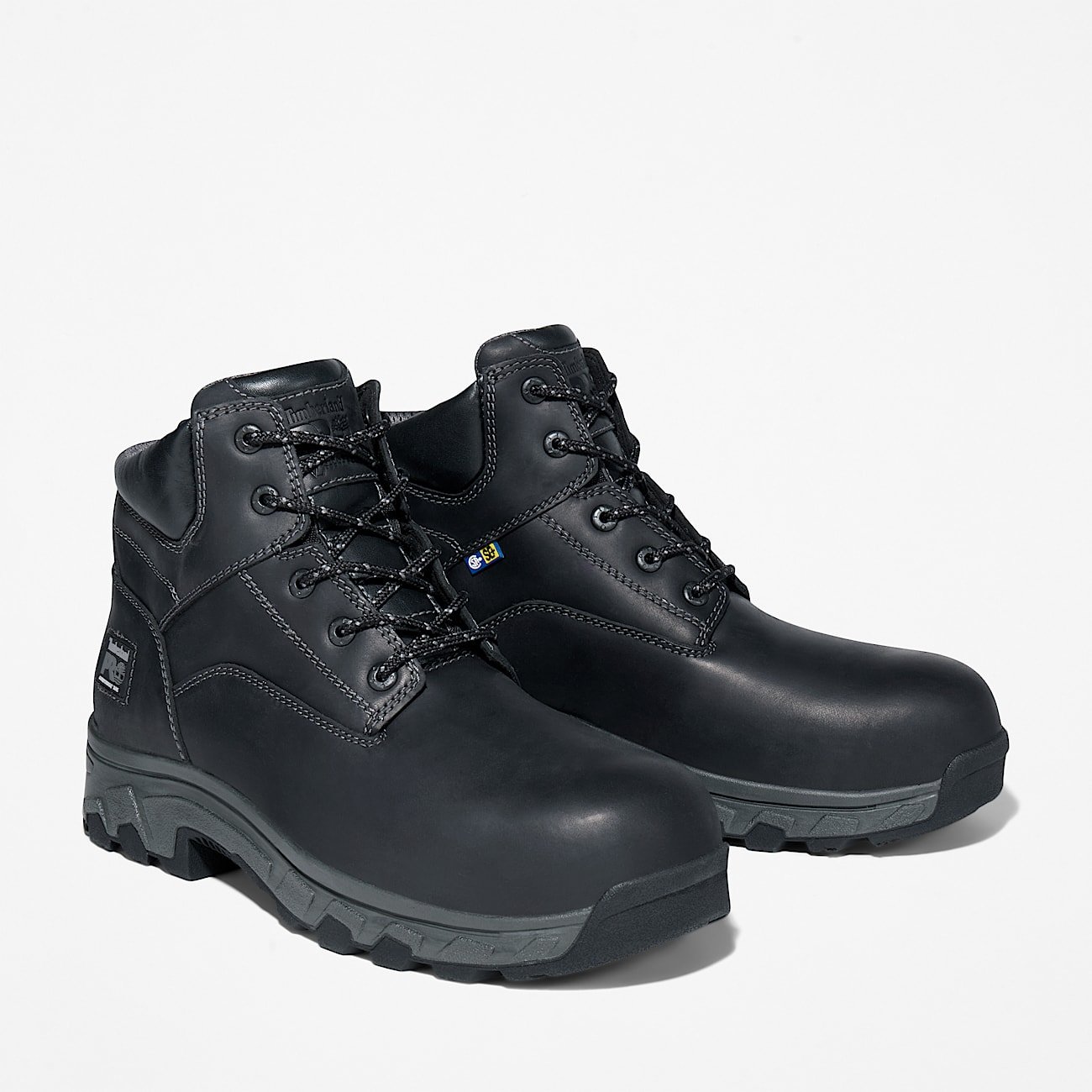 Timberland Men's Workstead 6" Composite Toe Work Boot Black Style TB1A1Q2W001 - Image 4