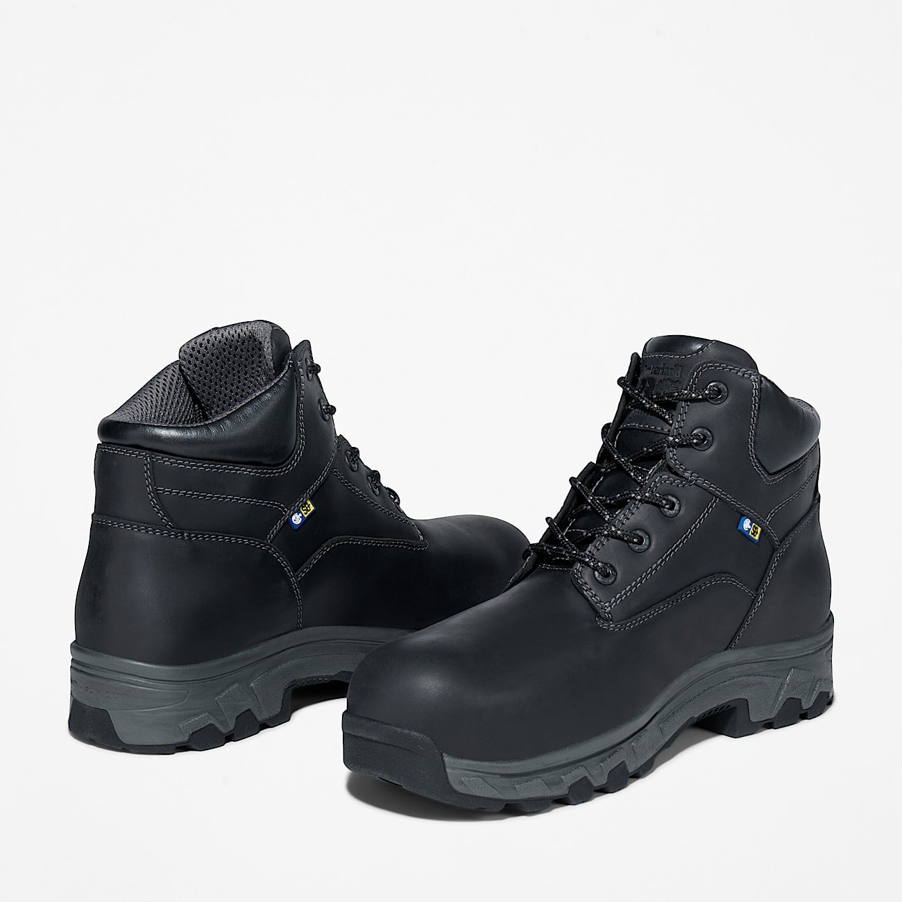 Timberland Men's Workstead 6" Composite Toe Work Boot Black Style TB1A1Q2W001 - Image 5