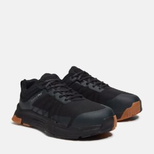 Timberland Men's XR-1 Dynamic Natural Fit Alloy Toe Work Sneaker Blackout Style TB0A67JKV96 - Image 4