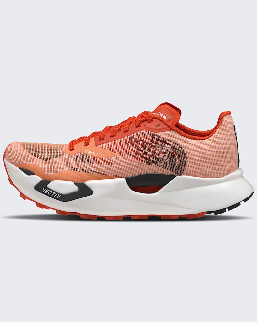 The North Face Summit Series VECTIV™ Pro 3 Shoes - Citrus Rust/Lava Red Style NF0A8AEJ