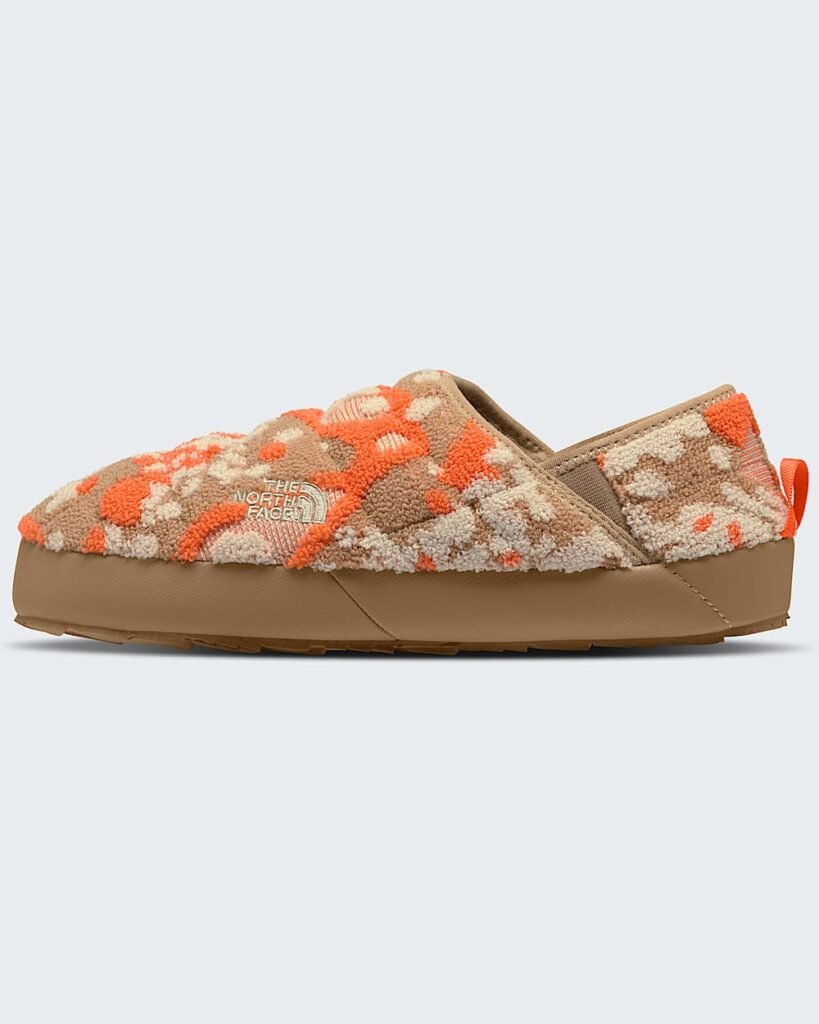 The North Face THERMOBALL™ Traction Mules Knit - Joshua Tree Print/Sahara Style NF0A8G4F
