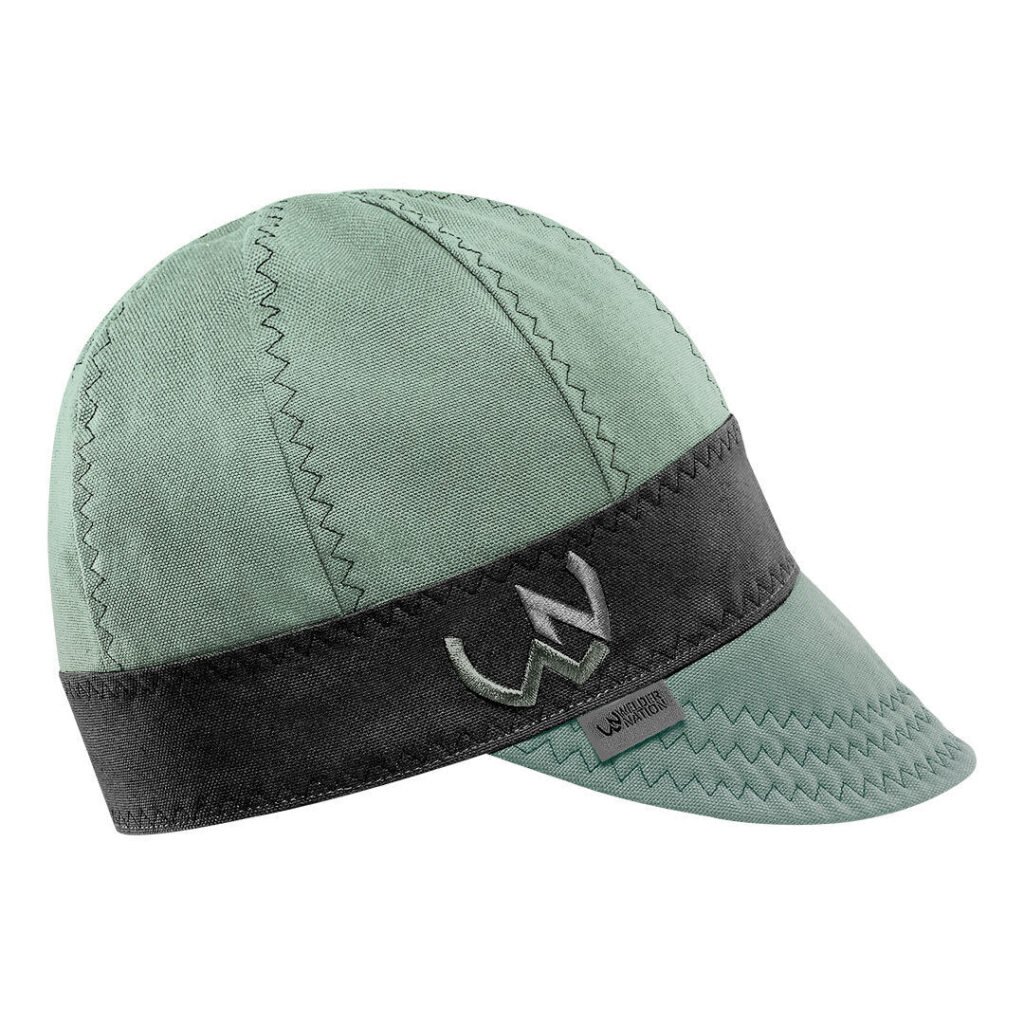 Welder Nation The Hustler Welding Cap - Gray Teal