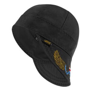 Welder Nation The Winger Welding Cap - Black - Image 6