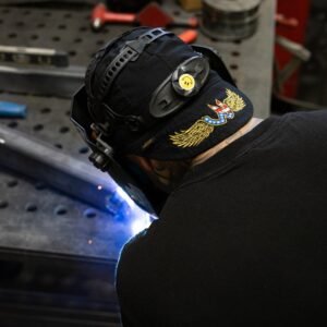 Welder Nation The Winger Welding Cap - Black - Image 2