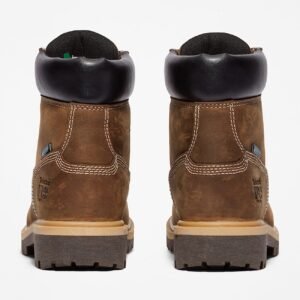 Timberland PRO Women's Direct Attach 6" Steel Toe Waterproof Work Boot Turkish Coffee Brown Style TB1A2QX7214 - Image 5