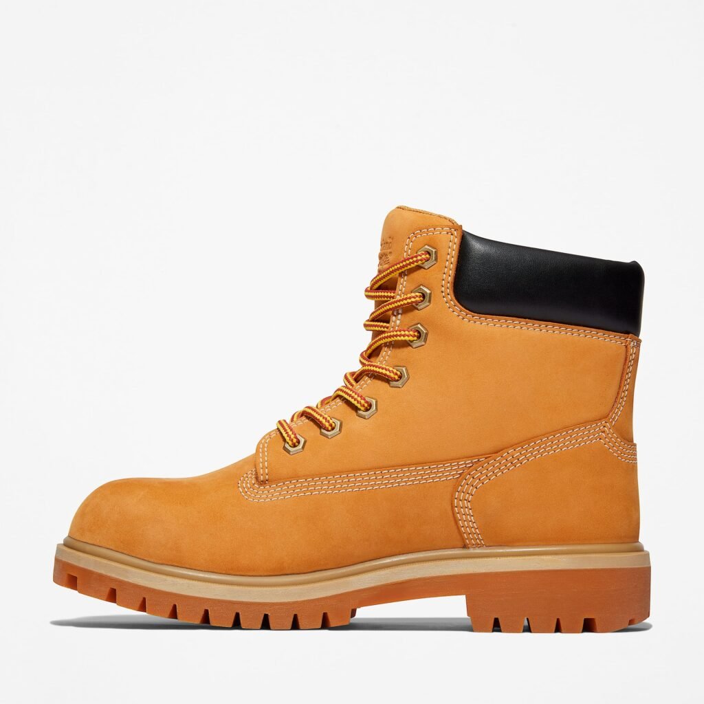 Timberland PRO Women's Direct Attach 6" Steel Toe Waterproof Work Boot Wheat Style TB1A2QVU231