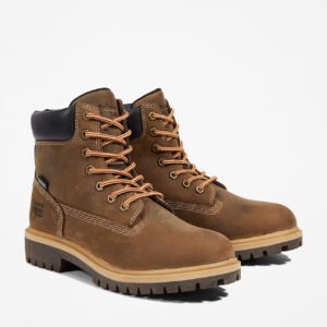 Timberland PRO Women's Direct Attach 6" Waterproof Work Boot Turkish Coffee Brown Style TB1A2R2A214 - Image 4