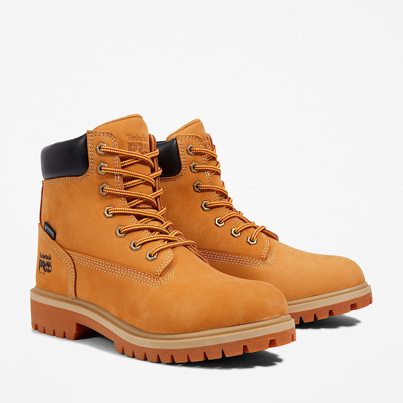 Timberland PRO Women's Direct Attach 6" Waterproof Work Boot Wheat Style TB0A2QZX231 - Image 4