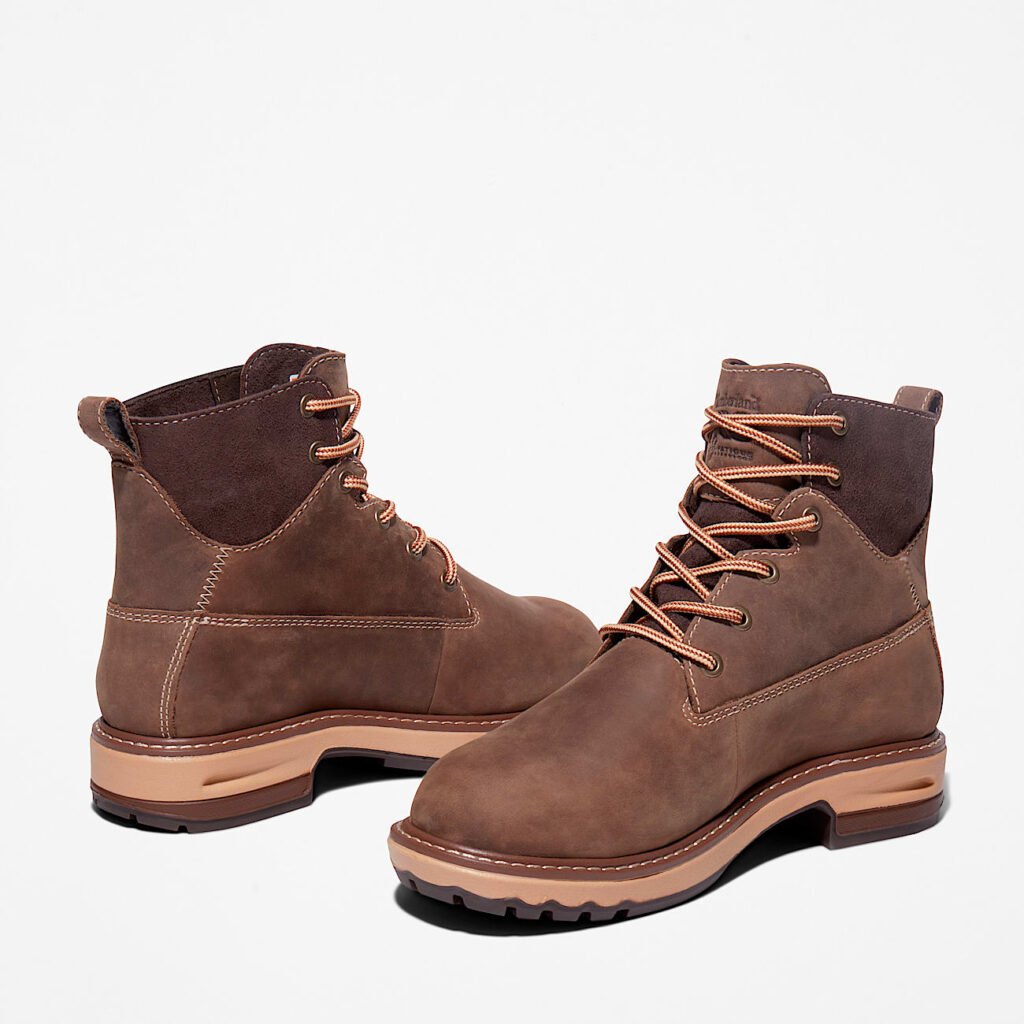 Timberland PRO Women's Hightower 6" Alloy Toe Waterproof Work Boot Turkish Coffee Brown Style TB1A1KIT214