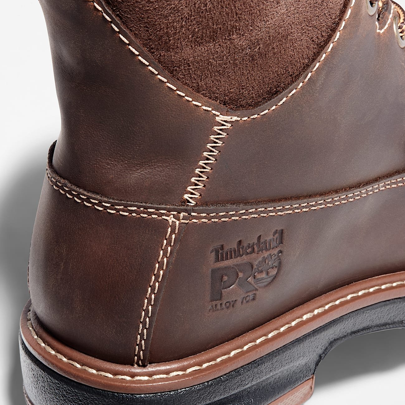 Timberland PRO Women's Hightower 6" Alloy Toe Waterproof Work Boot Coffee Brown Style TB1A1KKS214 - Image 6