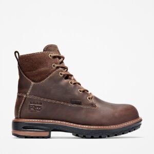 Timberland PRO Women's Hightower 6" Alloy Toe Waterproof Work Boot Coffee Brown Style TB1A1KKS214 - Image 1
