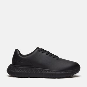Timberland PRO Women's Power Shift Slip-Resistant Hospitality Work Sneaker Black Leather Style TB0A63C7EK5 - Image 1