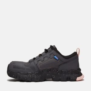 Timberland PRO Women's Powertrain EV Composite Toe SD10 Work Sneaker Grey/Pink Style TB0A67PBEDA - Image 6