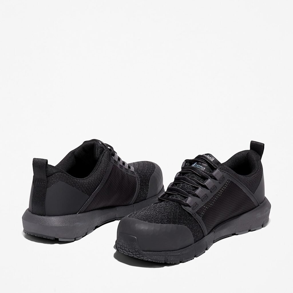 Timberland PRO Women's Radius Composite Toe Work Sneaker Black Style TB1A283H001