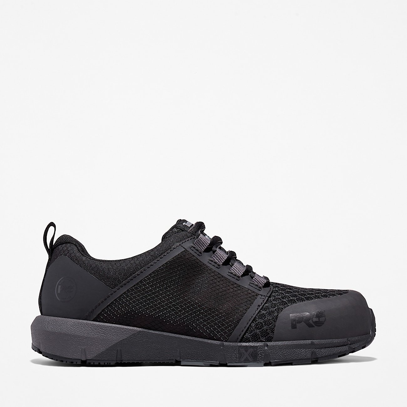 Timberland PRO Women's Radius Composite Toe Work Sneaker Black Style TB1A283H001 - Image 1