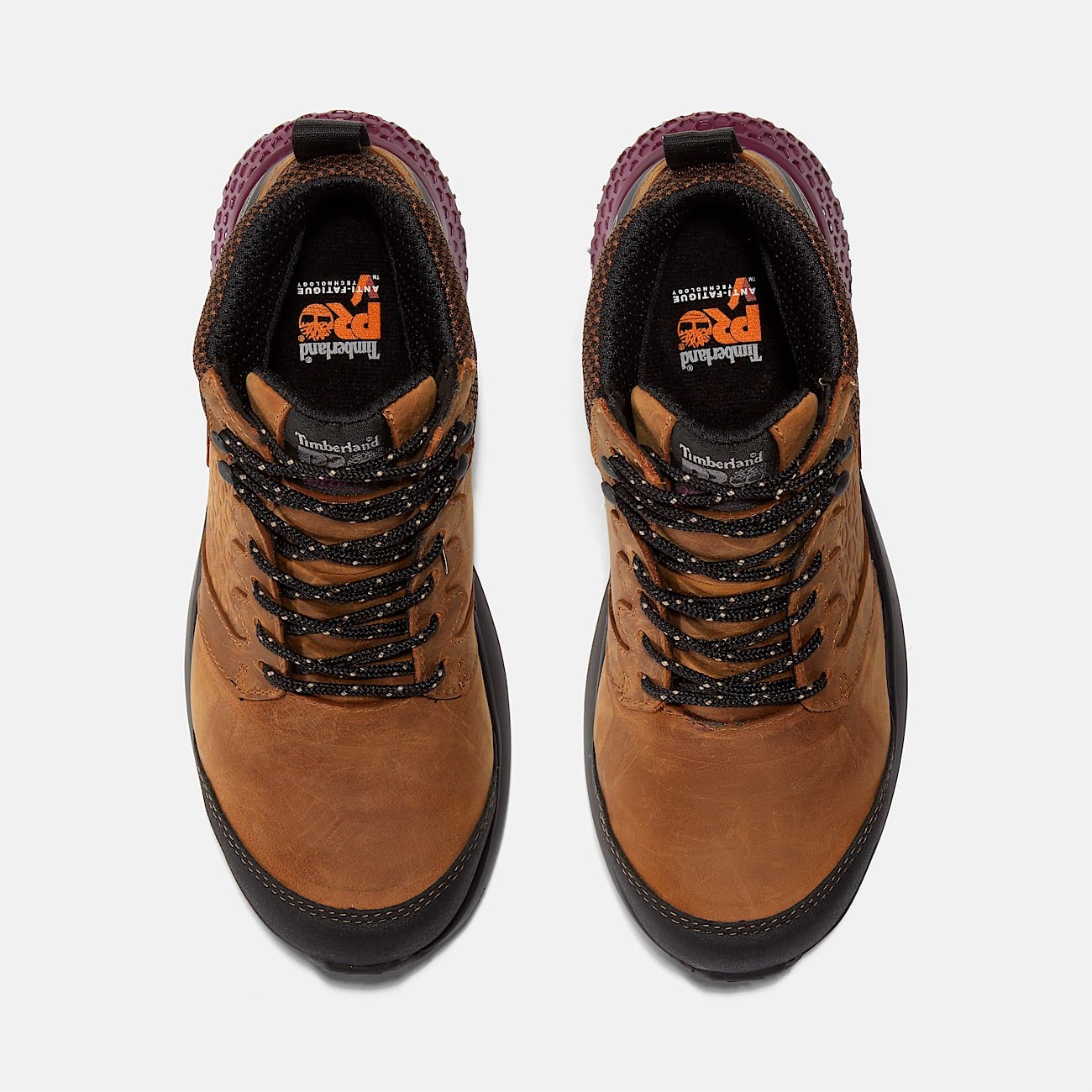 Timberland PRO Women's Reaxion Composite Toe Waterproof Work Boot Brown/Purple Style TB1A219B214 - Image 2