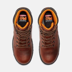 Timberland PRO Women's TiTAN 6" Alloy Toe Work Boot Brown Style TB126388210 - Image 2