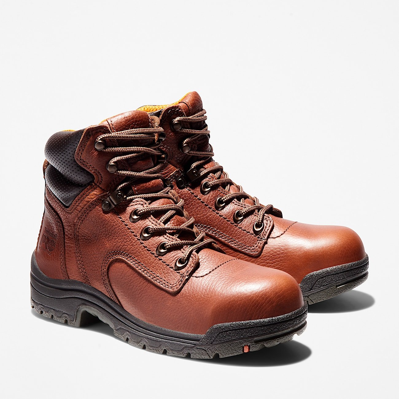 Timberland PRO Women's TiTAN 6" Alloy Toe Work Boot Brown Style TB126388210 - Image 4