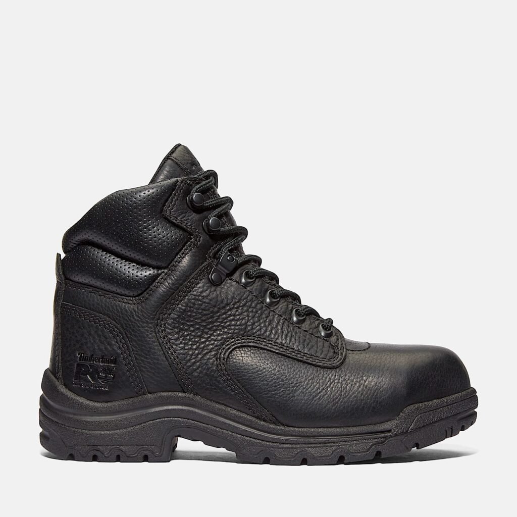 Timberland PRO Women's TiTAN 6" Alloy Toe Work Boot Black Style TB172399001