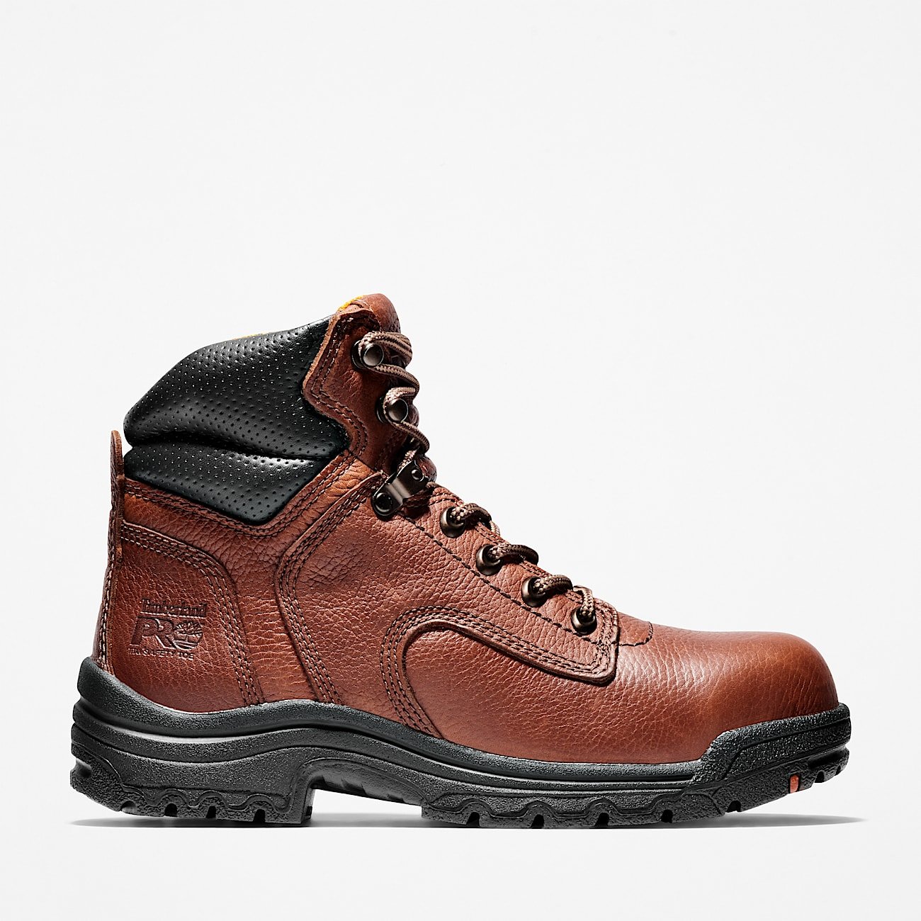 Timberland PRO Women's TiTAN 6" Alloy Toe Work Boot Brown Style TB126388210 - Image 1