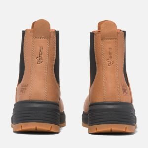 Timberland PRO Women's Birchline 6" Comp-Toe Work Boot Light Brown Full-Grain Style TB0A669YEM8 - Image 5