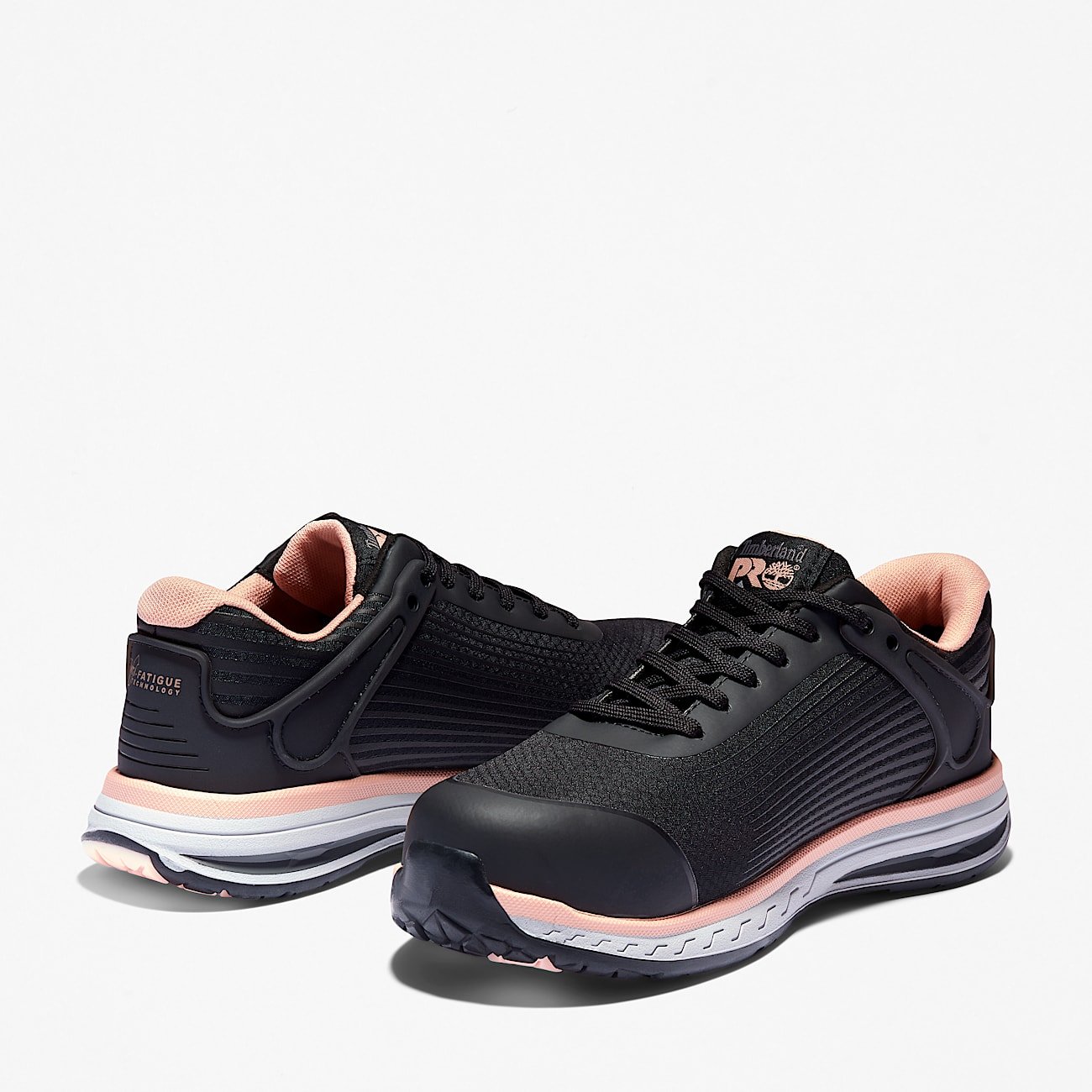 Timberland PRO Women's Drivetrain Comp-Toe Work Sneaker Black/Pink Style TB0A1XHT001 - Image 5