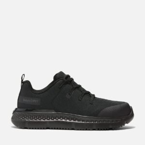 Timberland PRO Women's Intercept Athletic Steel-Toe Work Sneaker Black Style TB0A61WY001 - Image 1