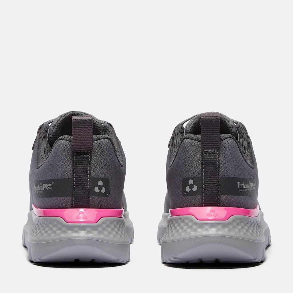 Timberland PRO Women's Intercept Steel Toe Work Sneaker Grey Style TB0A5SVZEOT