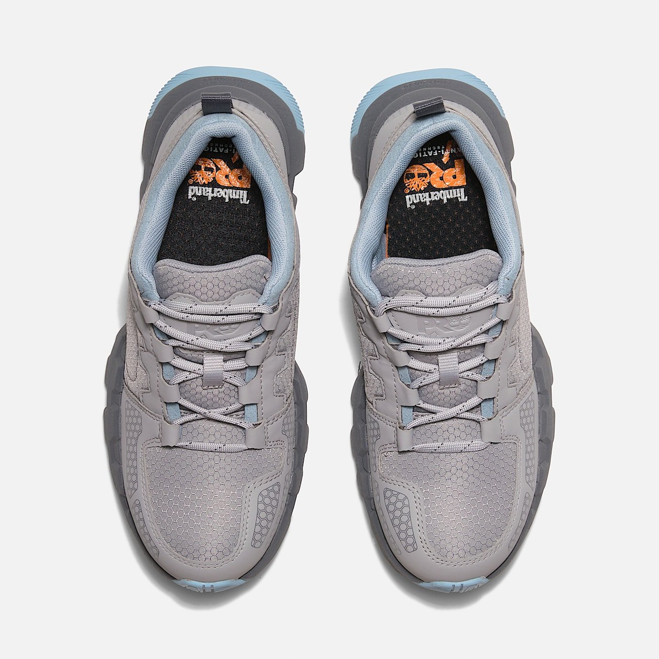 Timberland PRO Women's Powertrain EV Composite Toe Work Sneaker Grey/Blue Style TB0A5Z87065 - Image 2