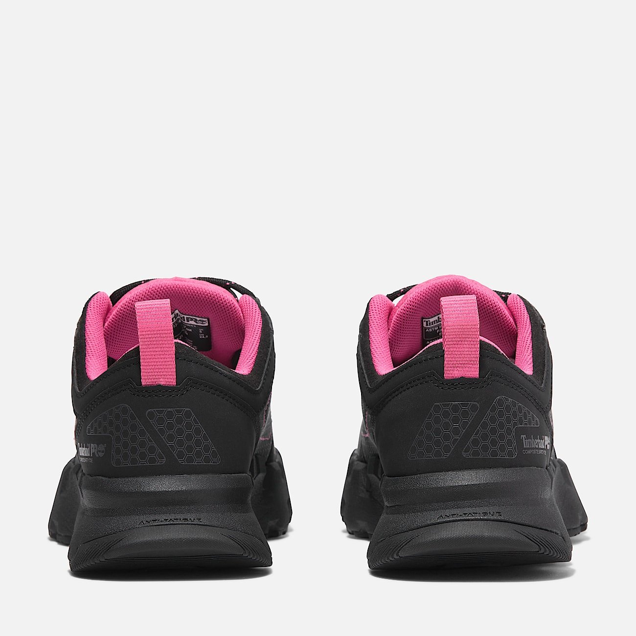 Timberland PRO Women's Powertrain EV Composite Toe Work Sneaker Black/Pink Style TB0A5Z6Y001 - Image 5