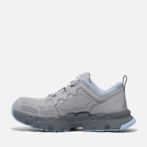 Timberland PRO Women's Powertrain EV Composite Toe Work Sneaker Grey/Blue Style TB0A5Z87065 - Image 6