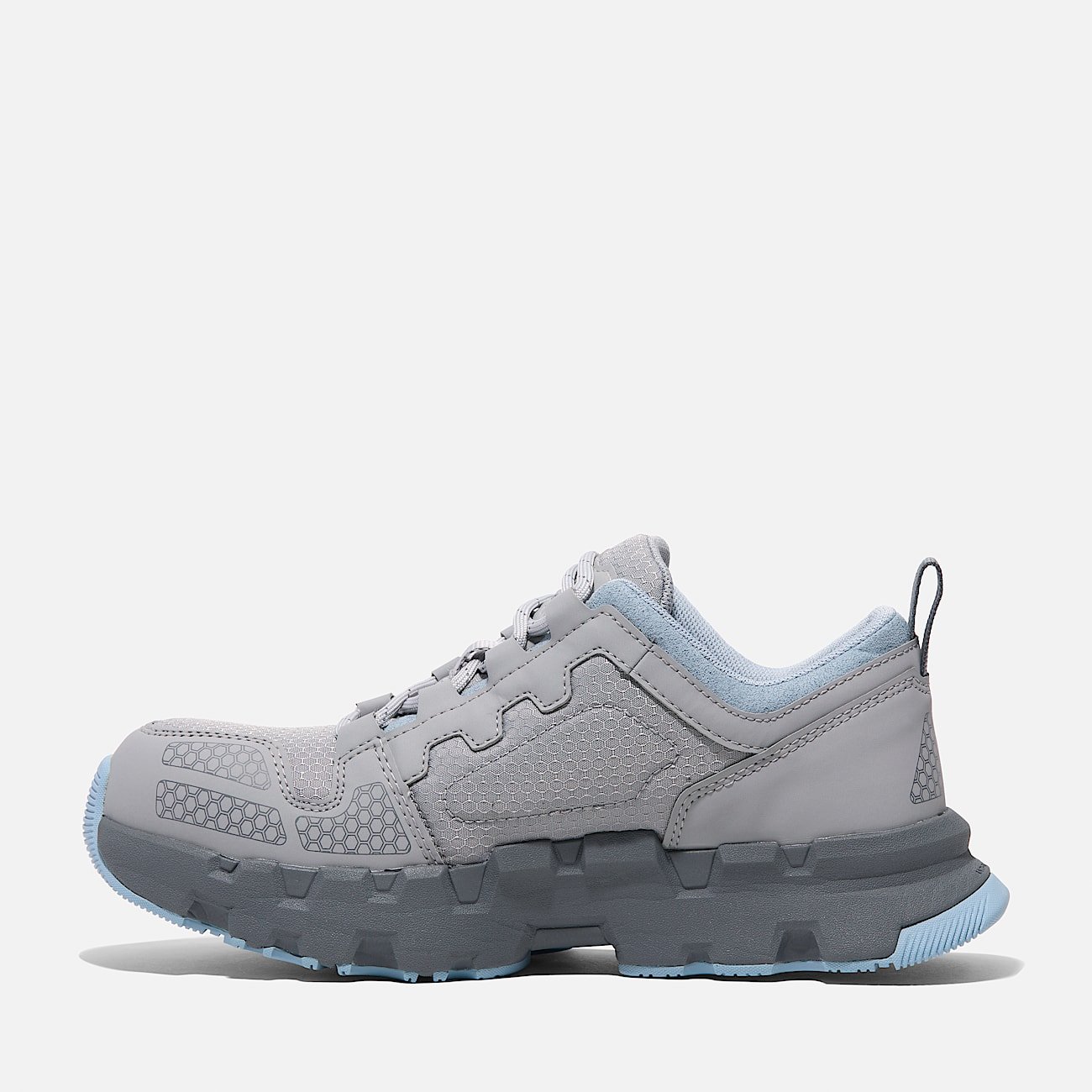 Timberland PRO Women's Powertrain EV Composite Toe Work Sneaker Grey/Blue Style TB0A5Z87065 - Image 6