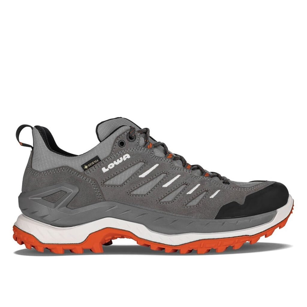LOWA Men’s INNOVO GTX LO - GREY/FLAME
