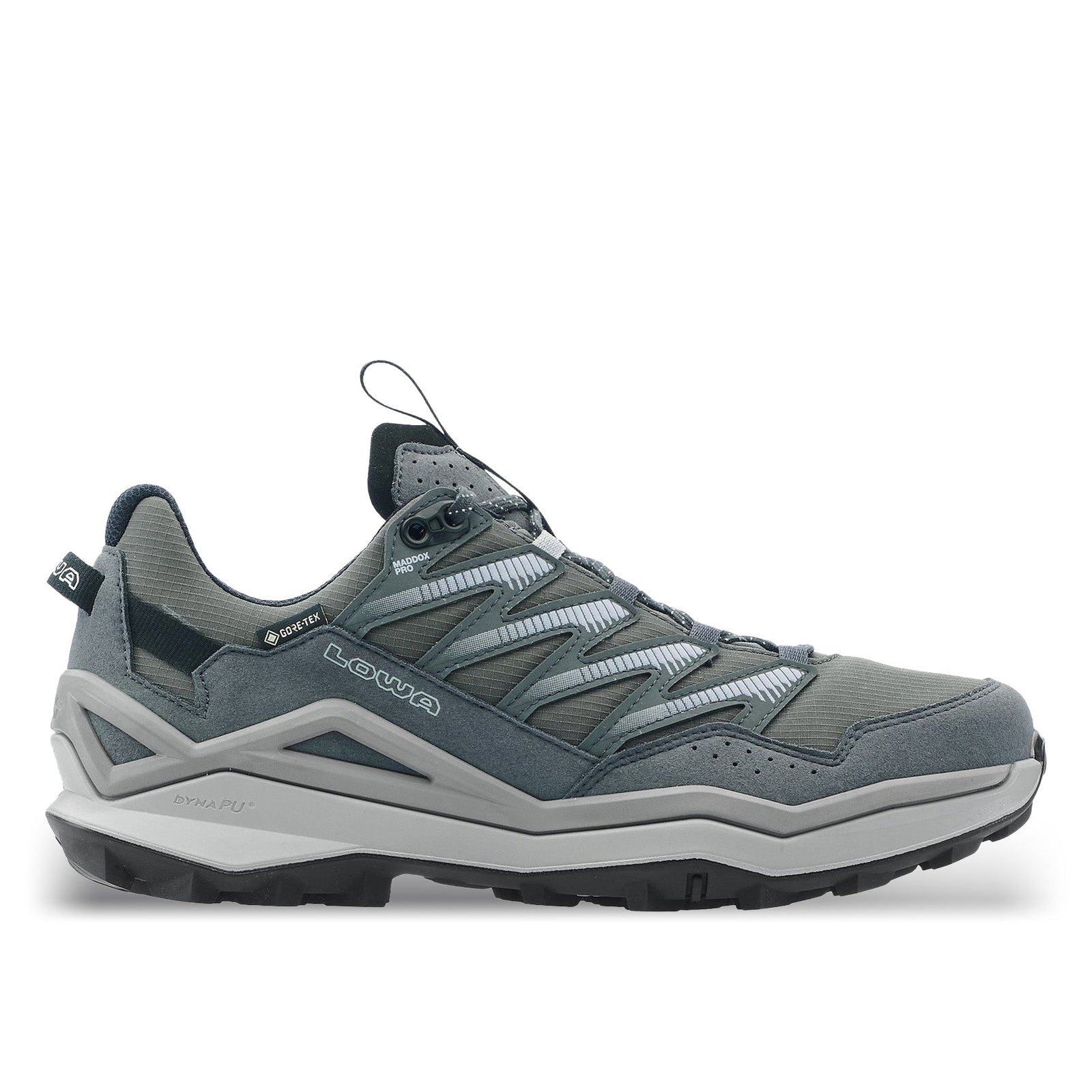 LOWA Men’s MADDOX PRO GTX LO - GREY/GREY - Image 1