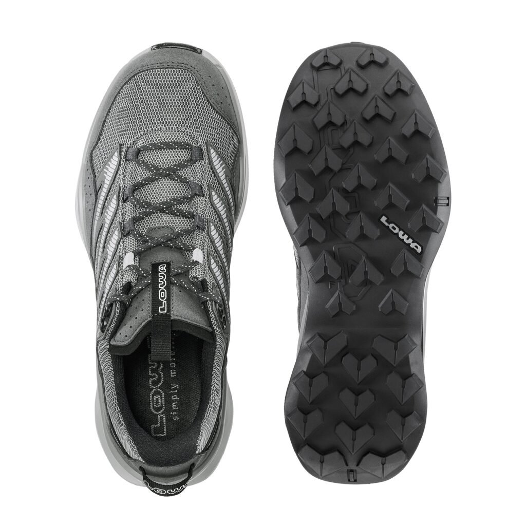 LOWA Men’s MADDOX PRO LO - GREY/GREY