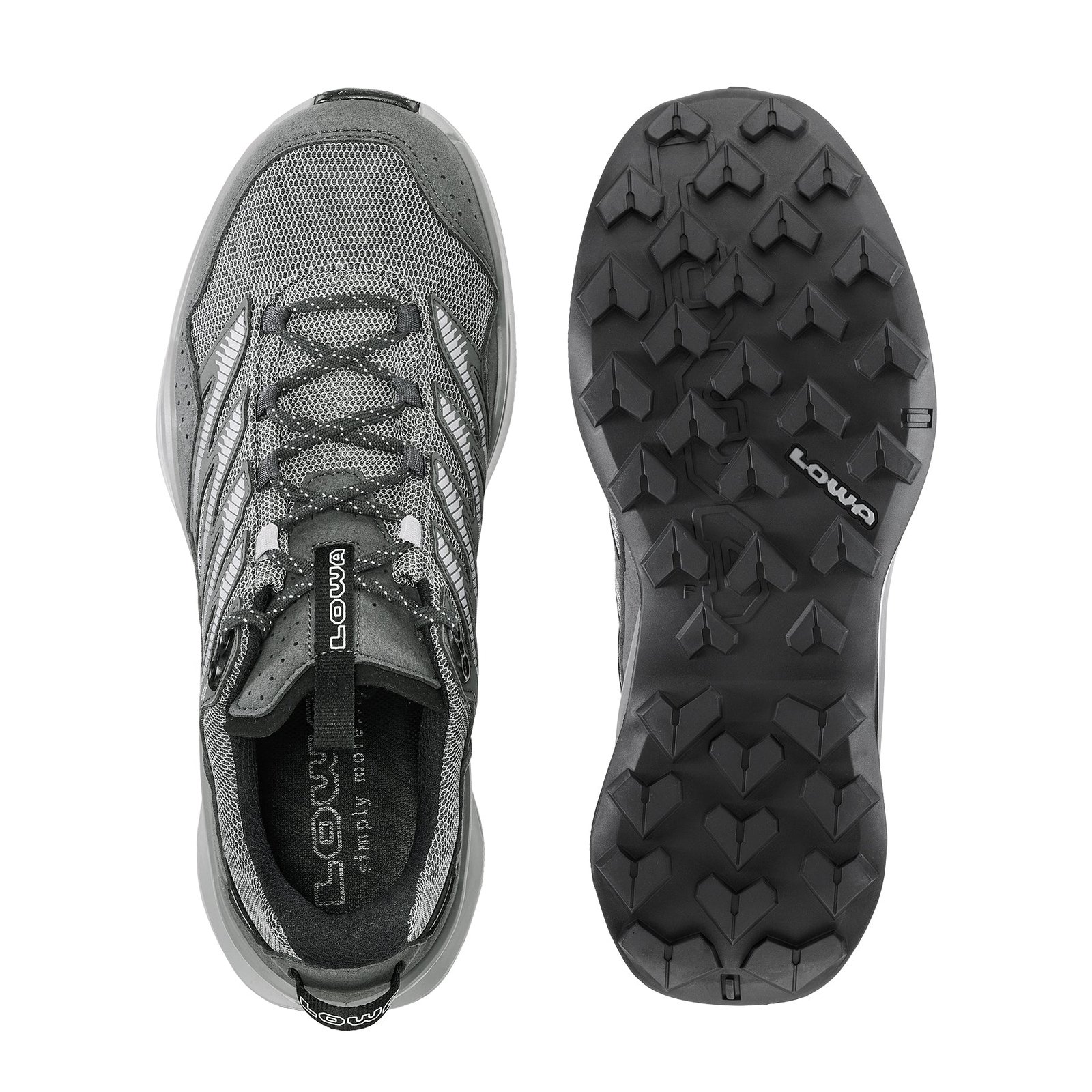 LOWA Men’s MADDOX PRO LO - GREY/GREY - Image 5