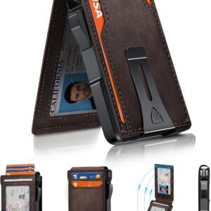 RUNBOX 14 Cards wallet — Vintage Bronze