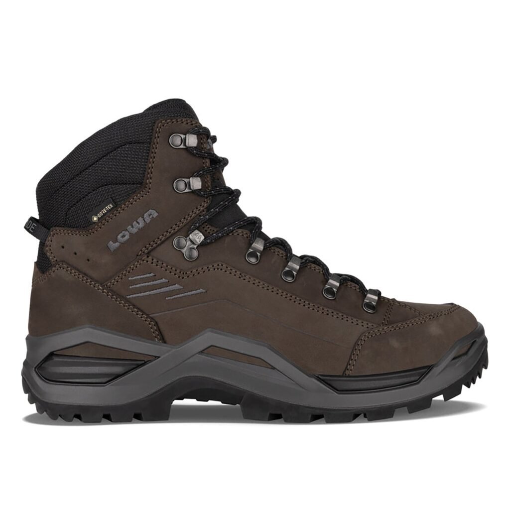 LOWA Men’s RENEGADE EVO GTX MID - DARK BROWN/BLACK