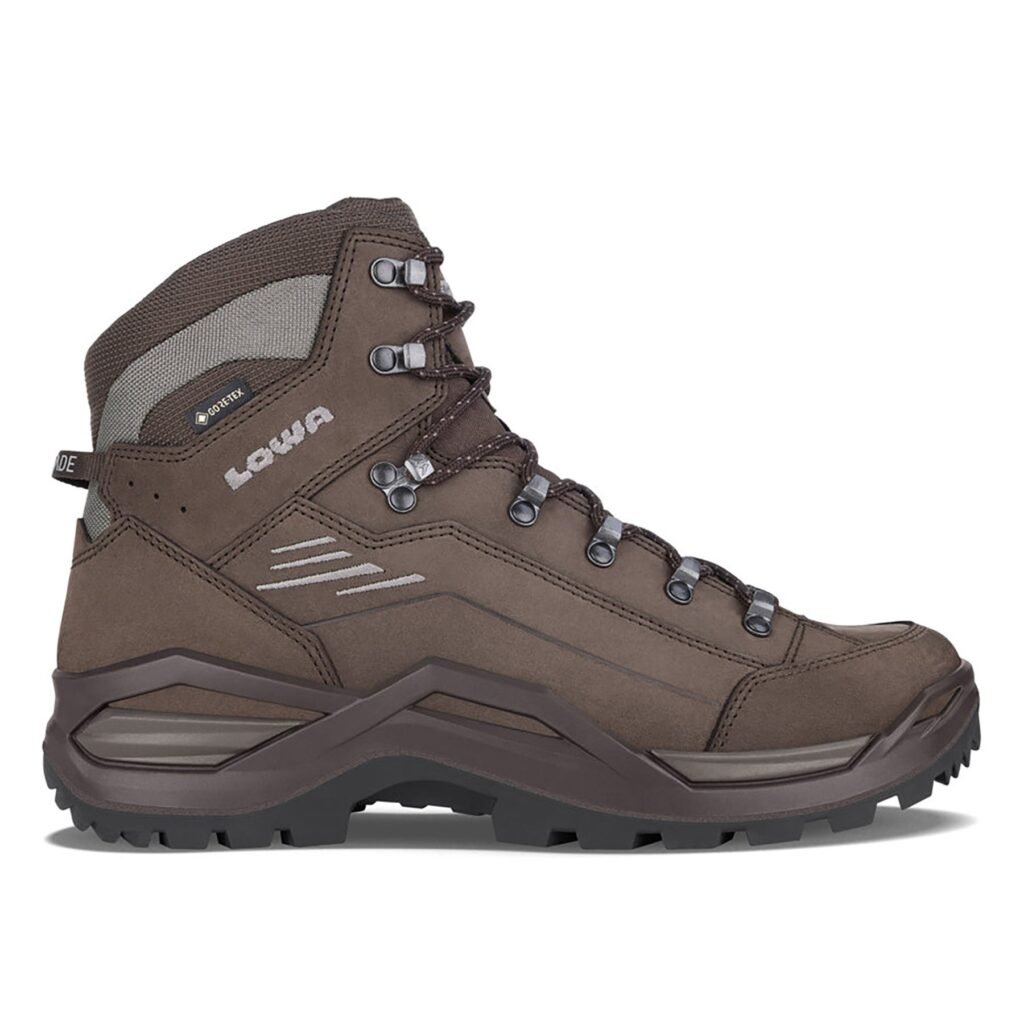 LOWA Men’s RENEGADE EVO GTX MID - ESPRESSO/SEAWEED
