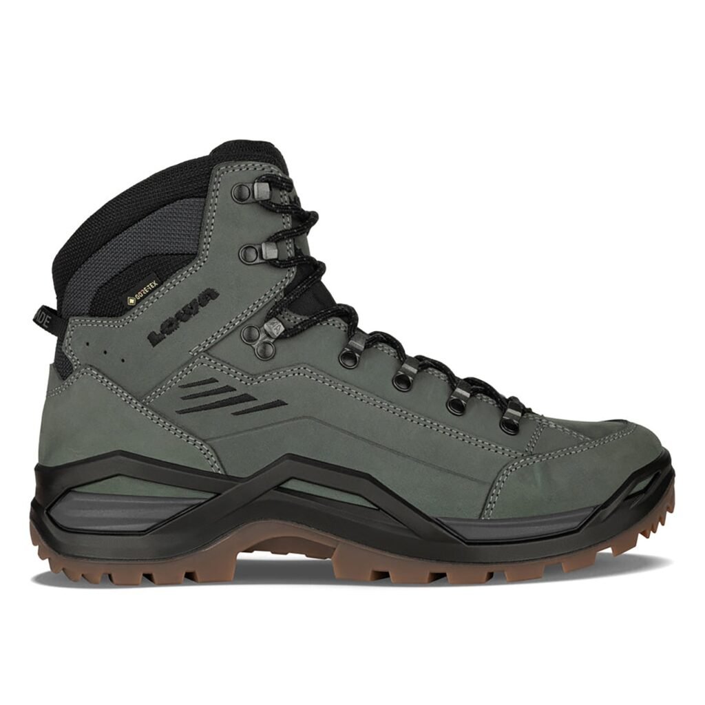 LOWA Men’s RENEGADE EVO GTX MID - DARK GREY/BLACK