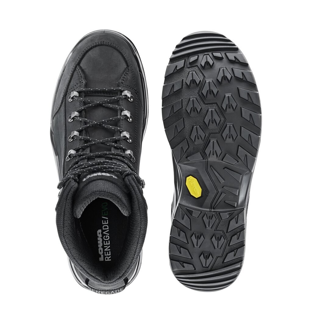 LOWA Men’s RENEGADE EVO GTX MID - DEEP BLACK