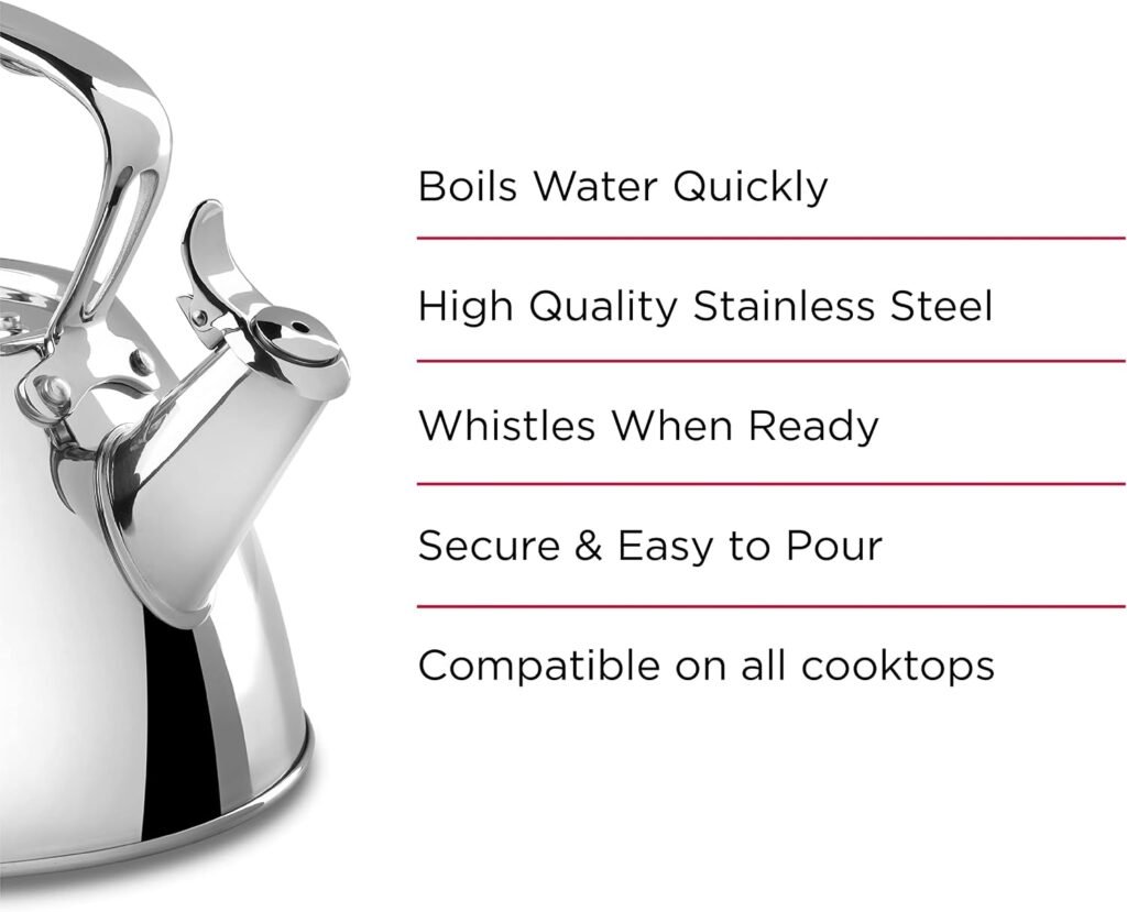 All-Clad Stainless Steel 2 Qt Stovetop Tea Kettle