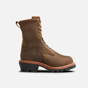 Red Wing LoggerMax Men's 9-inch Waterproof Safety Toe Logger Boot 2217
