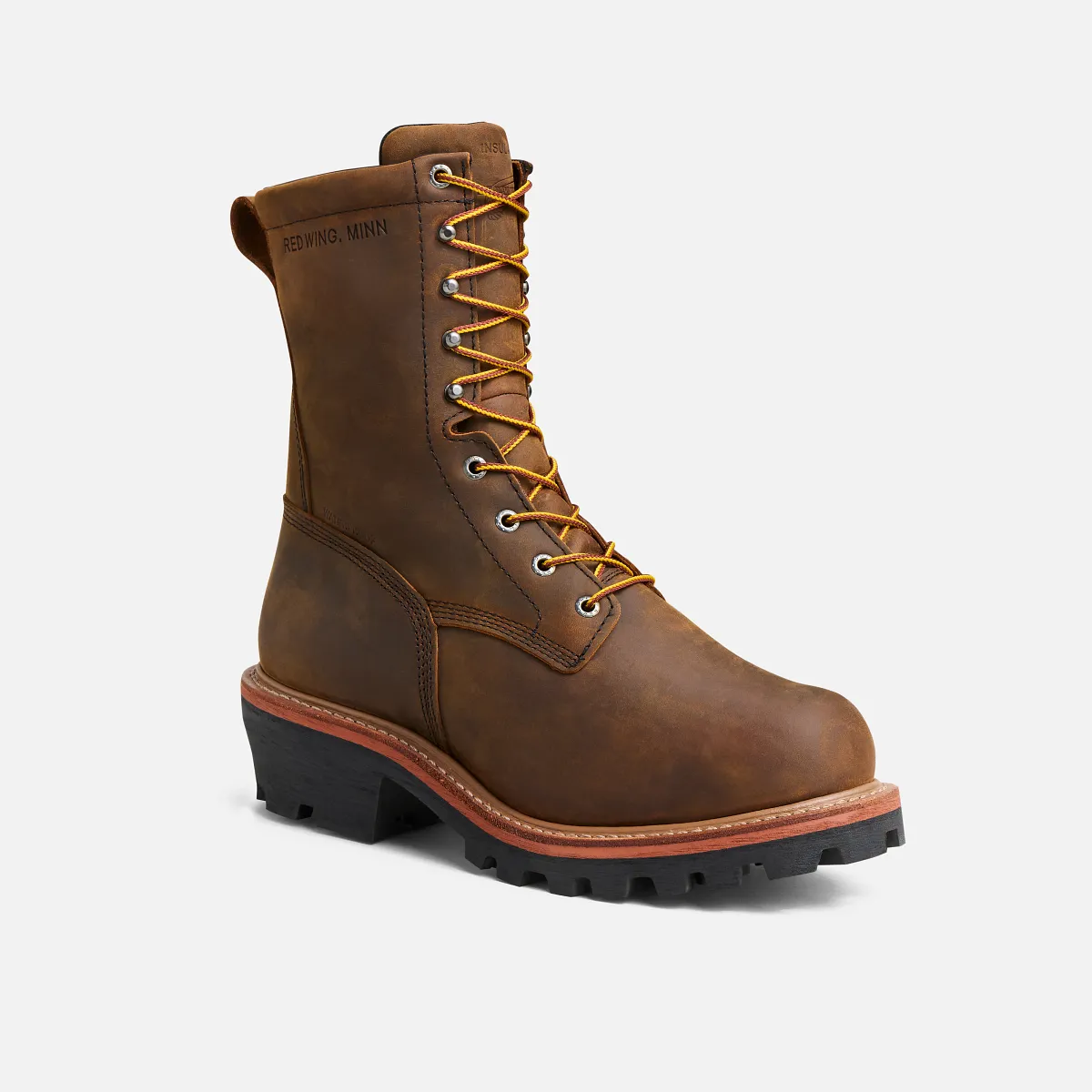 Red Wing LoggerMax Men's 9-inch Waterproof Safety Toe Logger Boot 2217
