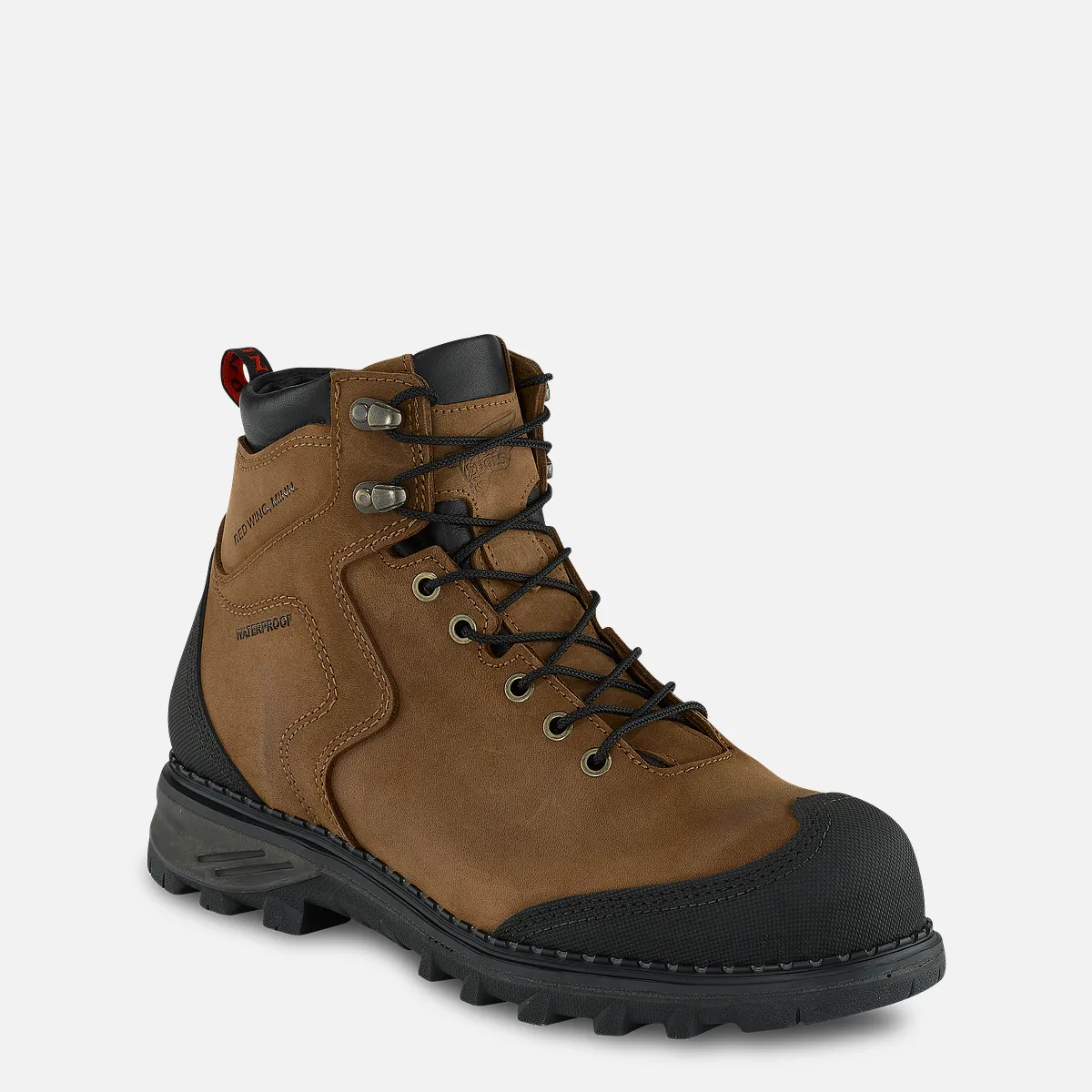 Red Wing Burnside Men's 6-inch Waterproof Safety Toe Boot 2410
