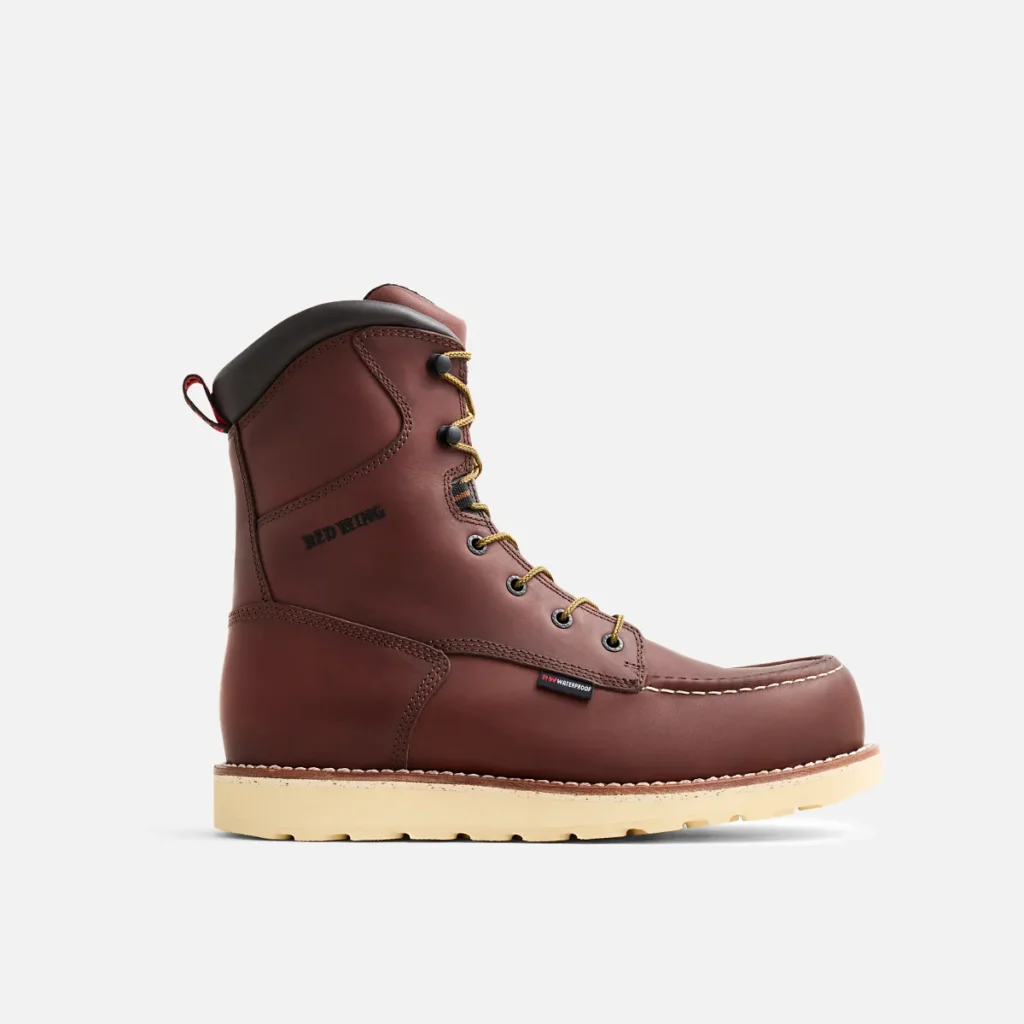 Red Wing Traction Tred Men's 8-inch Waterproof Safety Toe Boot 2418