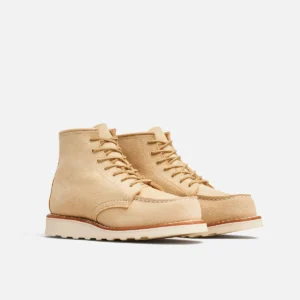 Red Wing Classic Moc Women's 6-inch Boot Cream Abilene Leather 3328